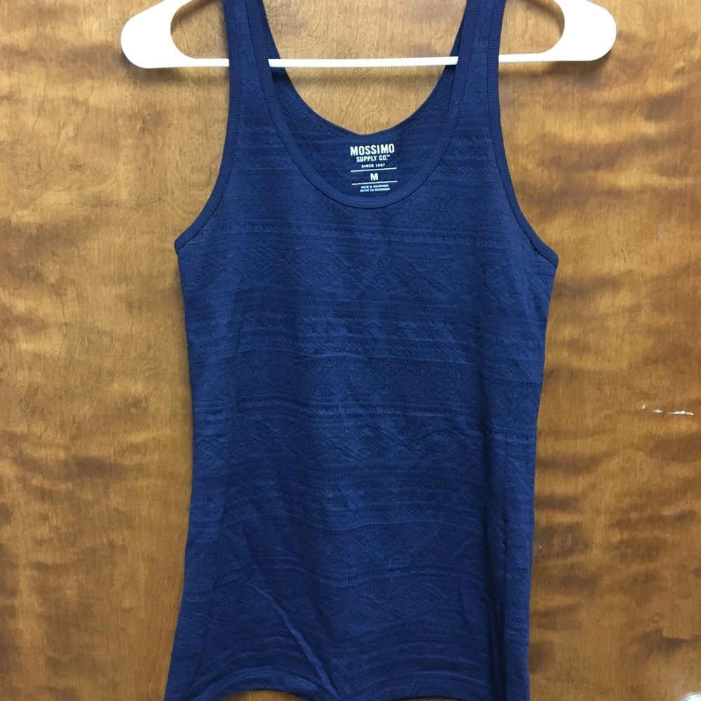 Blue tank top